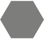 HEXA GREY  23x27