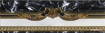 Siracusa Sofia Base Negro Cenefa 25x8
