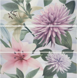 7012 Composicion Lirio 3 Malva-Azul 75x75 
