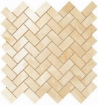   Honey Amber Herringbone Mosaic 30,5x30,5 