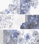 Decor Mila Blue (Mix) 25,3x70,6