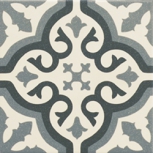   CENTRO FLORENTINE BLUE 20x20