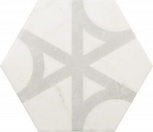   Carrara Hexagon Flow 17.5x20