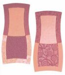 9001 Composicion Burdeos-Rosa Vidre II 40x40 