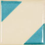 9417 Avorio Acquamarina Triangolo 10x10