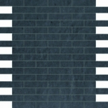   Creta Notturno Brick Mosaico 30,5x30,5