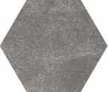 HEXATILE CEMENT BLACK 17,5x20