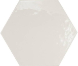  Hexatile Blanco Brillo 17,5x20