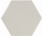   Hexagon Light Grey 10,7x12,4