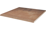 Ceramika Paradyz Scandiano Rosso stopnica prosta NEW 30x30 