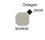 Octagon 9,6x9,6x0,8+Dot 2,9x2,9
