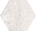   Concrete White Hex 25x22