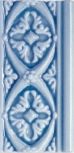 ADMO4001 Relieve Bizantino  C/C Azul Oscuro 7,5x15 