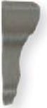 ADST5116 Angolo Exterior Cornisa Eucalyptus 2,7*7,5