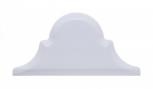 ADST8008 Arabesco Biselado Remate Snow Cap 7,5x15