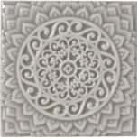 ADST4080 Relieve Mandala Universe Graystone 14,814,8