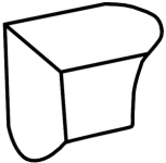 Angolo Specchio  3,5 &#215; 3,5