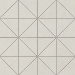 White Mosaico Prisma 36x36