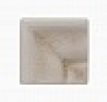 ADOC5073 Angulo Marco Cornisa Sand Dollar 3x3