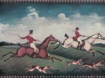 Fox Hunting B (Two Riders) 15x20 