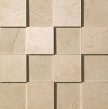 Beige Mosaico 3D 30x30