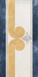 Bianko-Blu Fascia 10x20 
