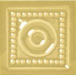 Bottone Savoy Giallo Maya 6,5x6,5
