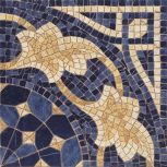 Cantonera Laertes Azul 43,5x43,5 