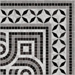 Cantonera Paxos-PR Negro 43,5x43,5 
