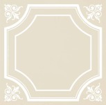 Carre Bianco stuoiato 50x50
