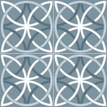   Chic Collection Bosham Blue 45x45