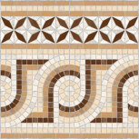 Cenefa Nola-PR Marron 43,5x43,5 