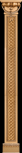 Column Stariy Arbat Gold 224x19,5