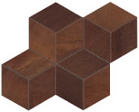 Corten Mosaico Esagono Matt 30x35