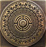 Creta Shined Brass 8x8