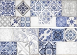 Decor Timeless Blue (Mix) 25,3x70,6