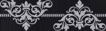Damasco Listello Short Black 7x25