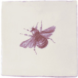 Dec Bumblebee Marron (Crema) 13x13