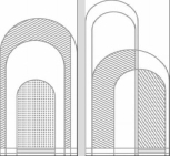 Decoro Archi Ret A 120x270+B 120x270 