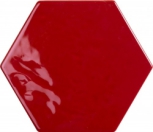 Esagona Rosso 17.5x15.3