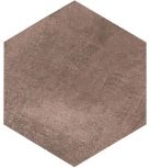 Docklands Hexagon Brown 24x27,7