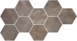 Docklands Hexagon Freeport Brown 24x27,7 (9 soggetti mix) 