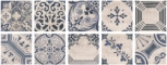   Pav. Oporto Blu 20x20 