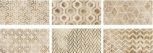 Ravena Decor Fabio Natural (Mix 6) 10x20 