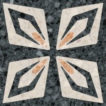 Niza Vietri-R Negro 20x20