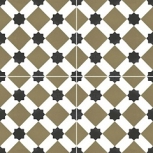   Chic Collection Howard Olive 45x45