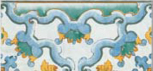 FA3290 Fascia Caltagirone Blu 16,5x33,3