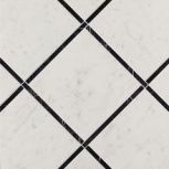 Incroci Carrara Nero Reale Inserto 60x60