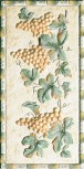 Formella Grappoli Verde 20x40 