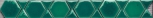 Fregio Esago Verdone  4 &#215; 30